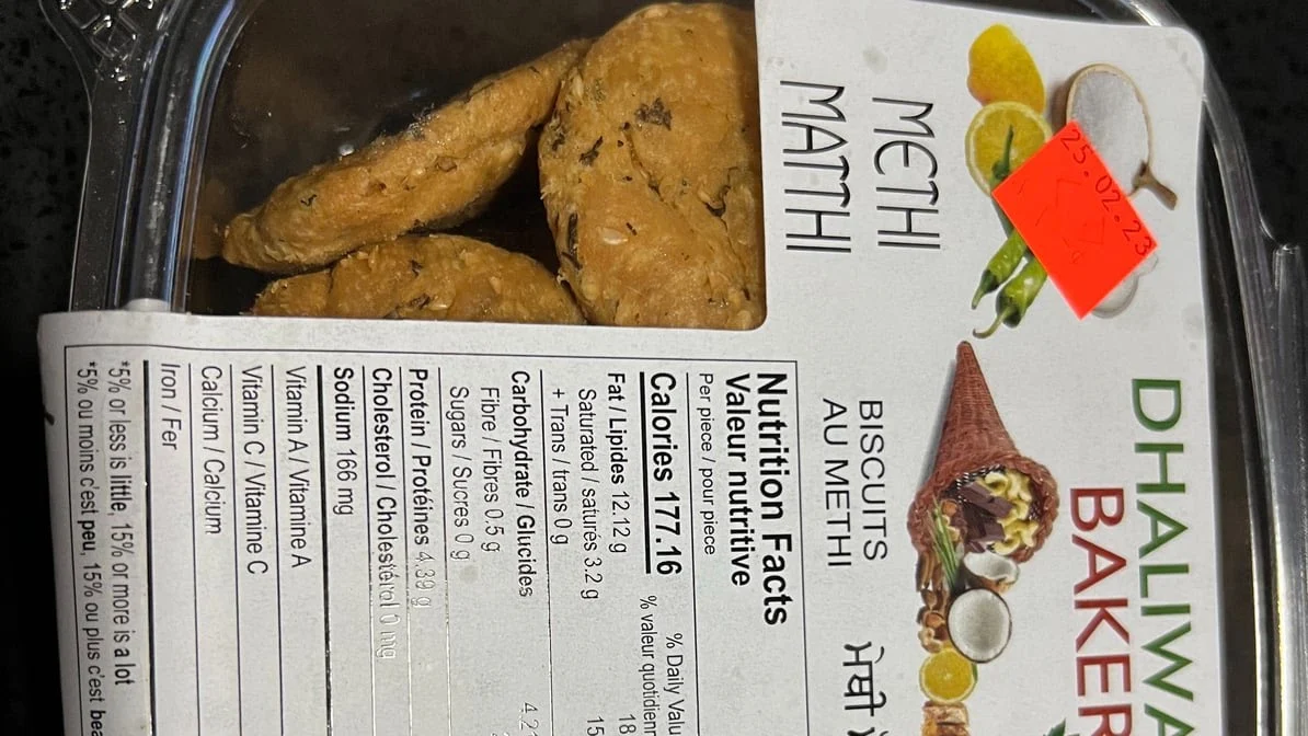 Menu, Dhaliwal Sweets and Restaurant
