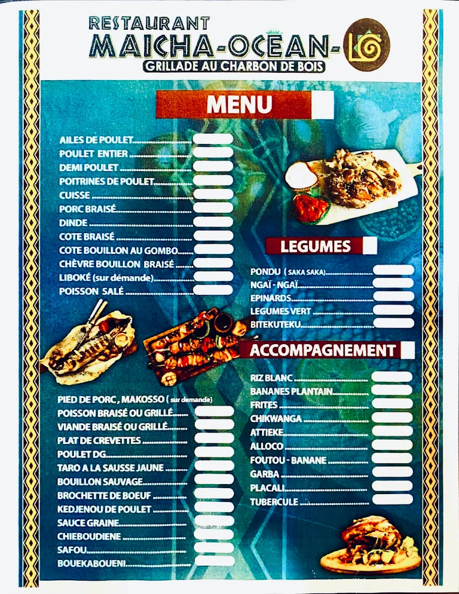 Menu photo 1
