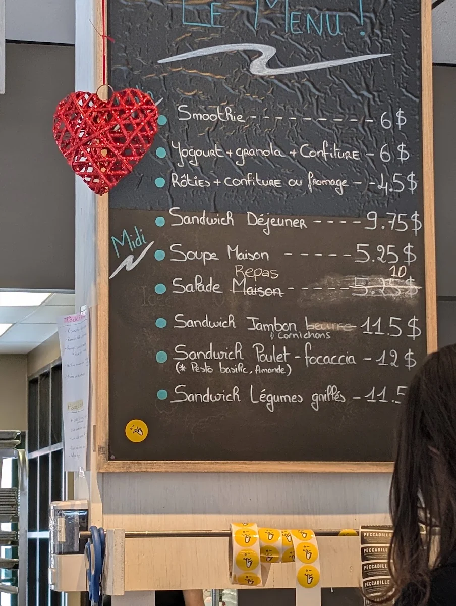 Menu, Peccadille - Pâtisserie Chocolaterie Café