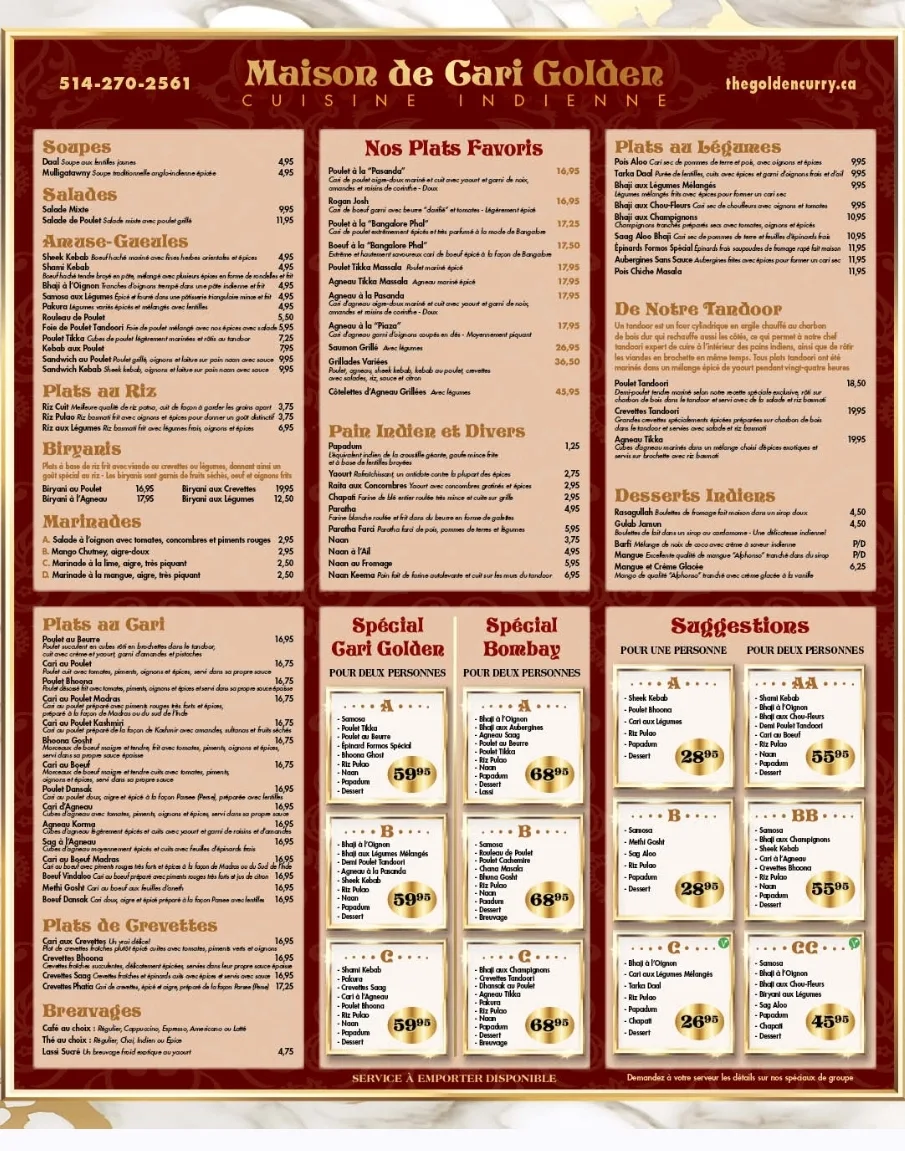 Menu photo 1