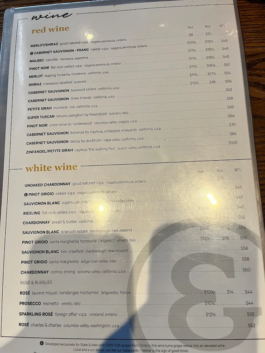 Menu, State & Main