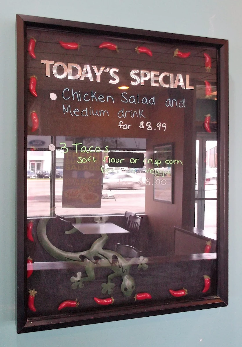 Menu, TacoTime