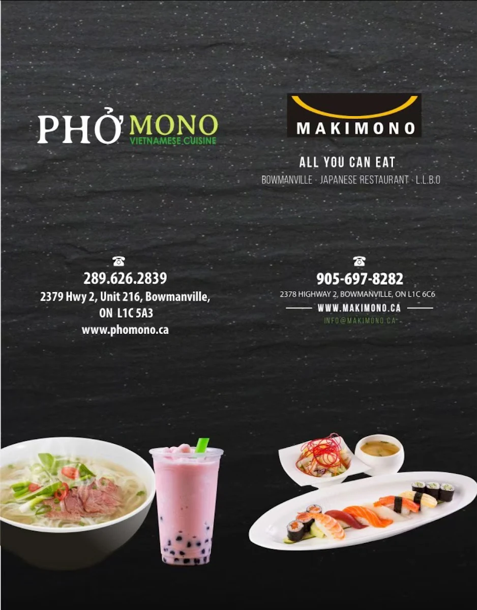 Menu, Makimono