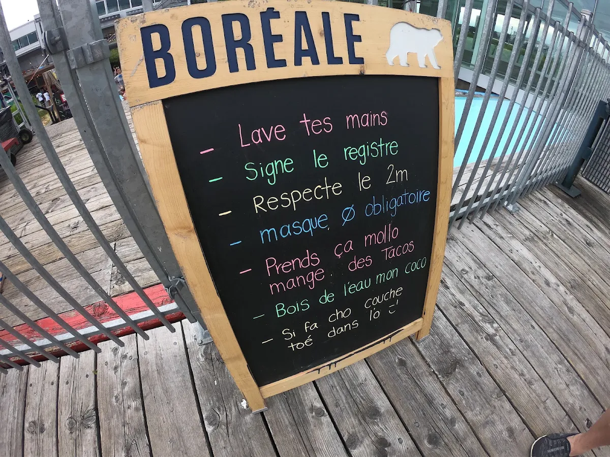 Menu, The Backyard of the Beerfest