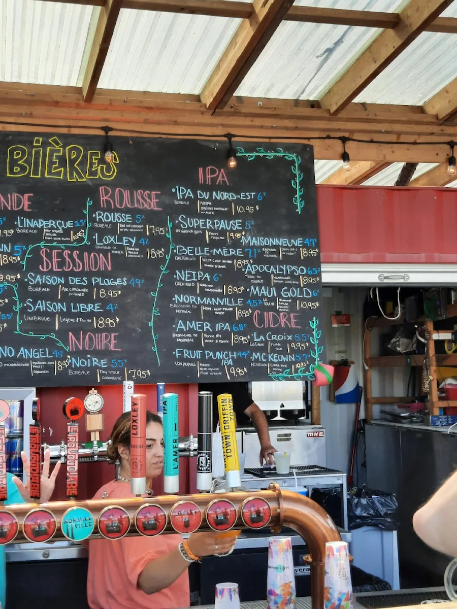 Menu, The Backyard of the Beerfest