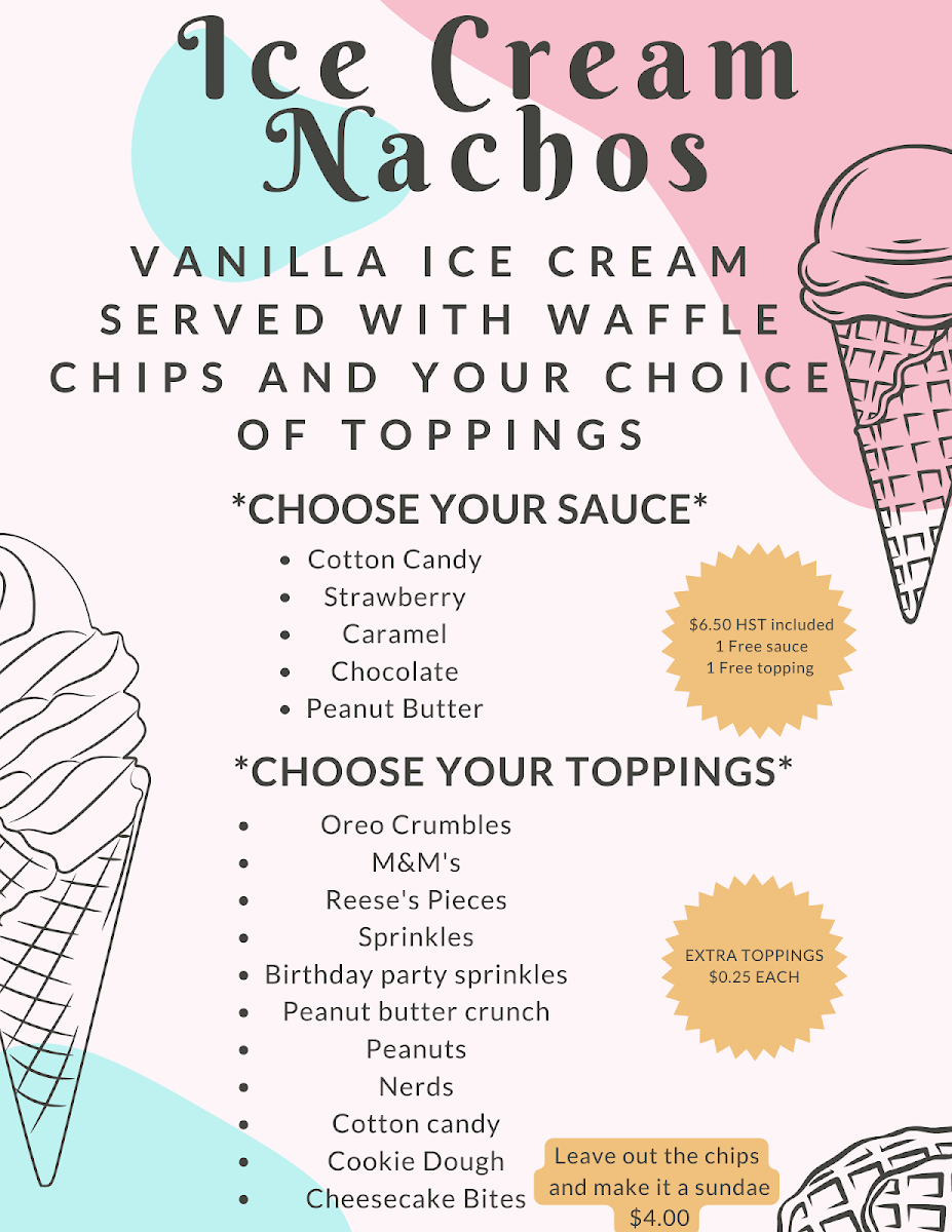 Menu, Between The Buns