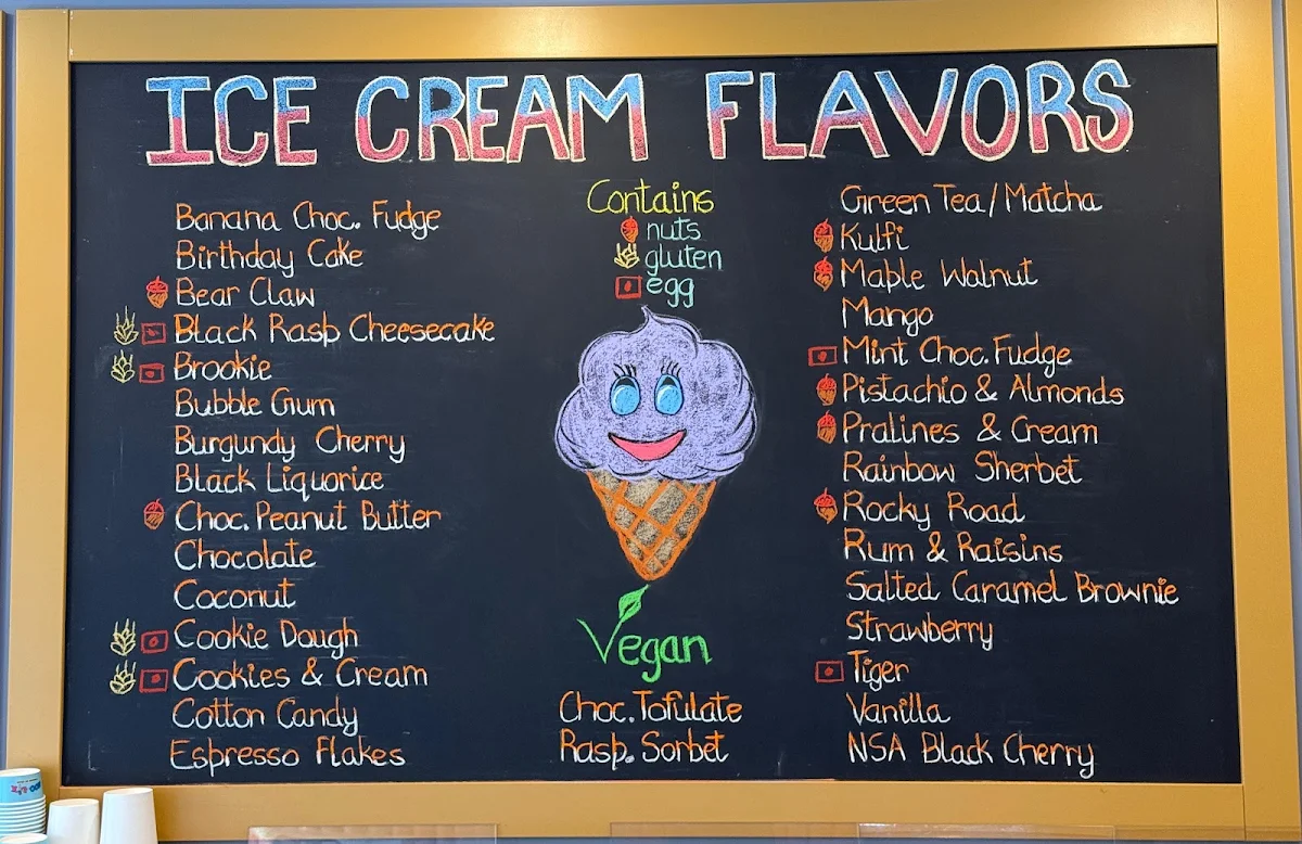 Menu, Moolix