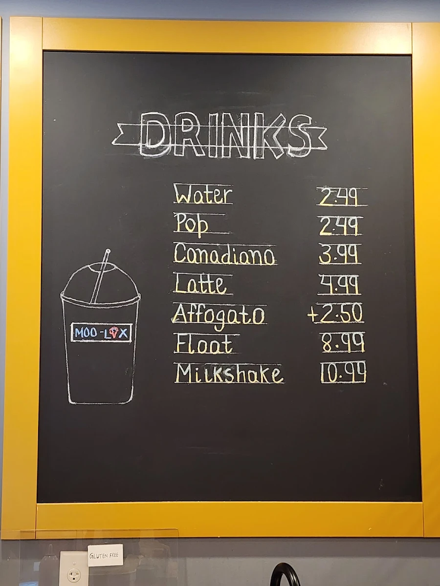 Menu, Moolix