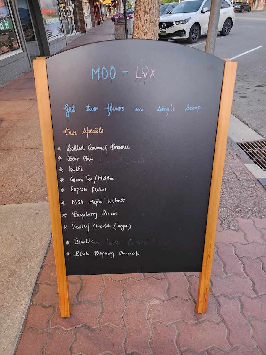 Menu, Moolix