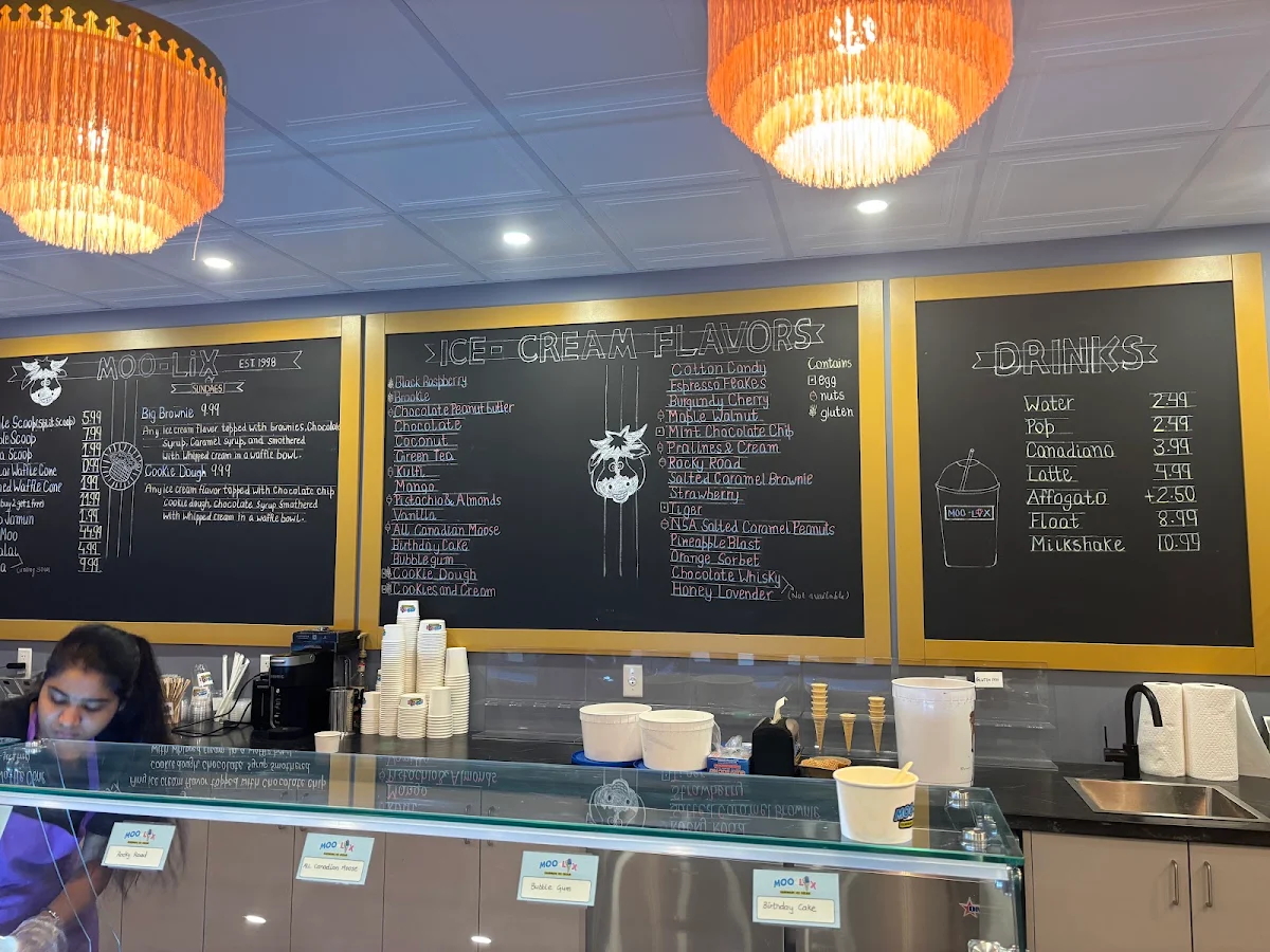 Menu, Moolix