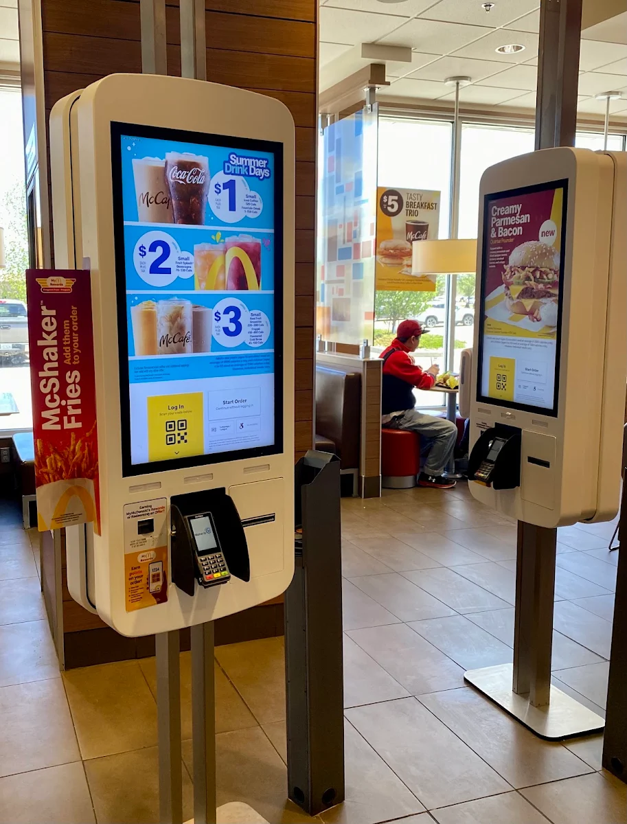Menu, McDonald's