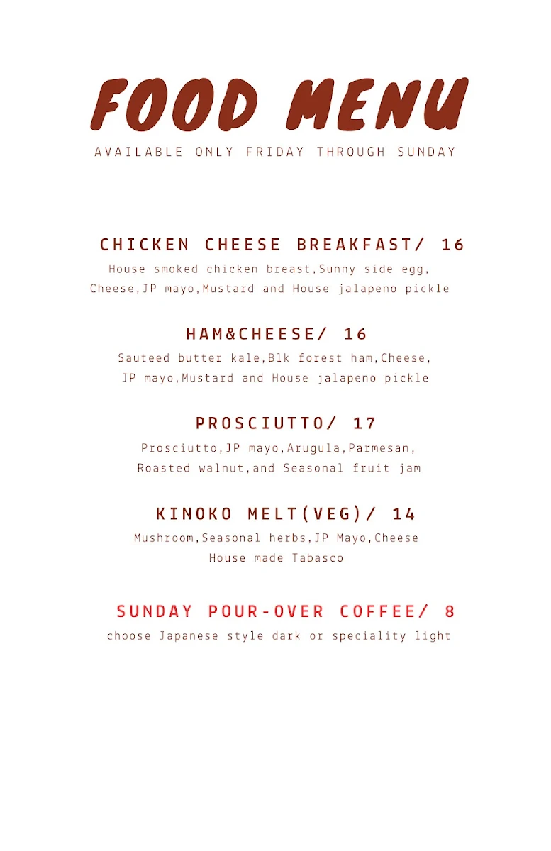 Menu photo 1