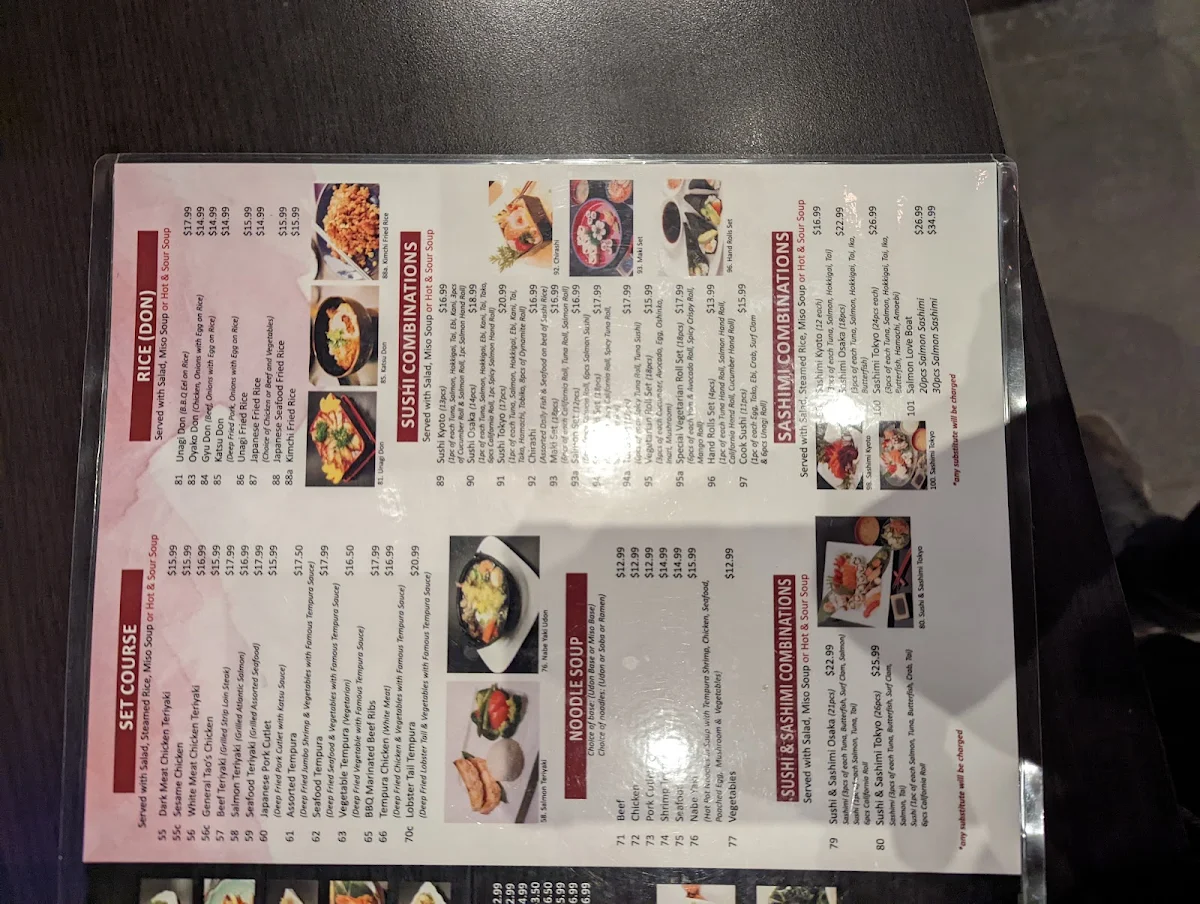Menu, Wakame Sushi + Bubble Tea ( Asian All You Eat )