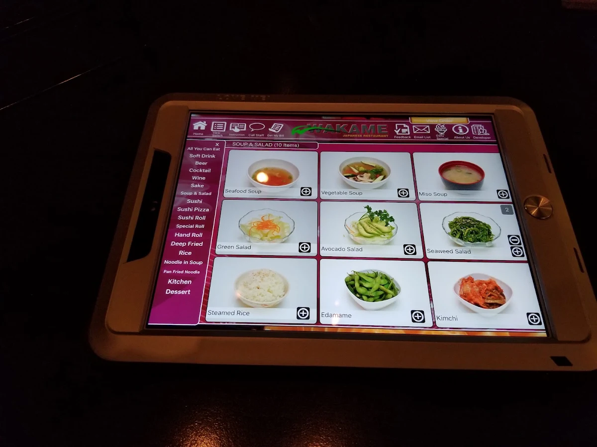 Menu, Wakame Sushi + Bubble Tea ( Asian All You Eat )