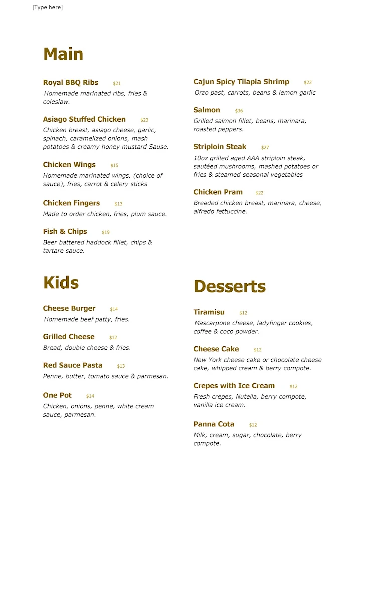 Menu photo 3