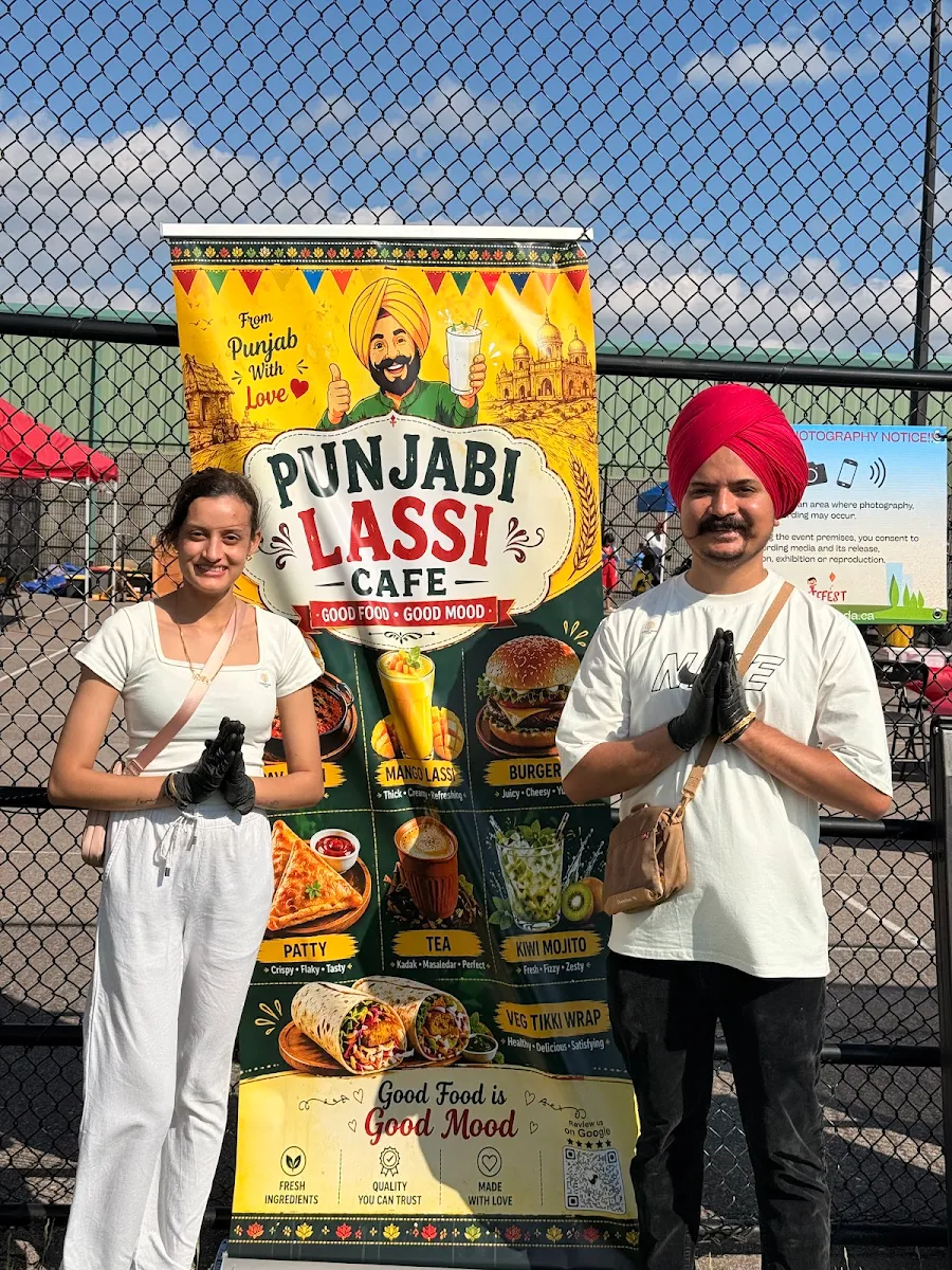 Menu, Punjabi Lassi Cafe