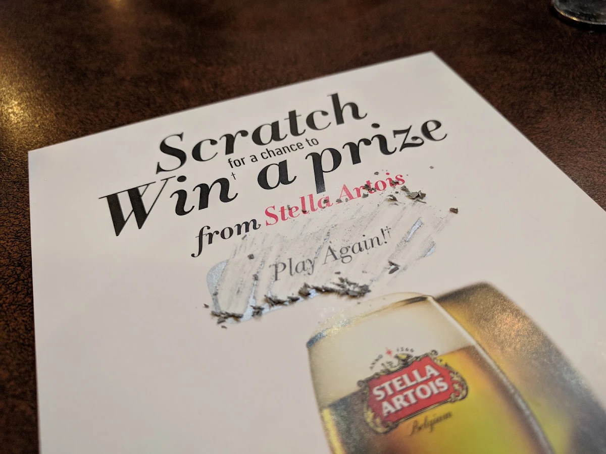 Menu, Boston Pizza