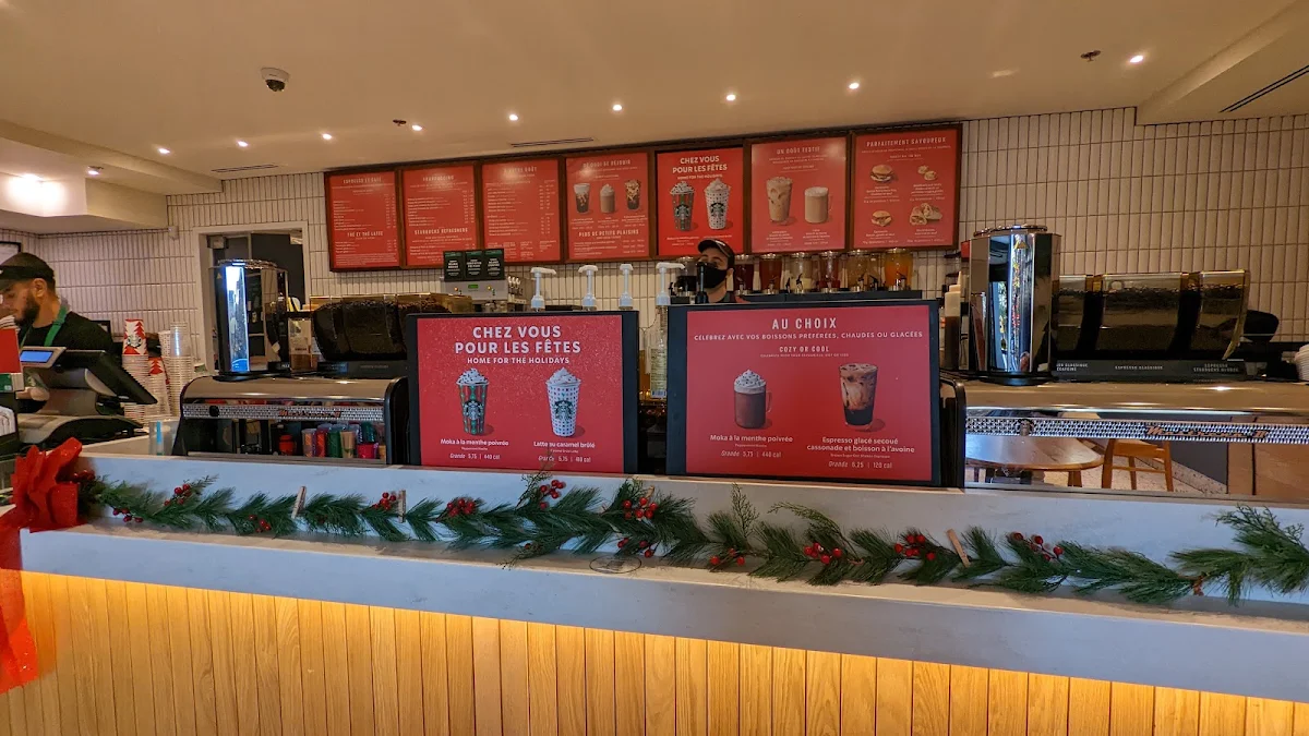Menu, Starbucks Coffee Company