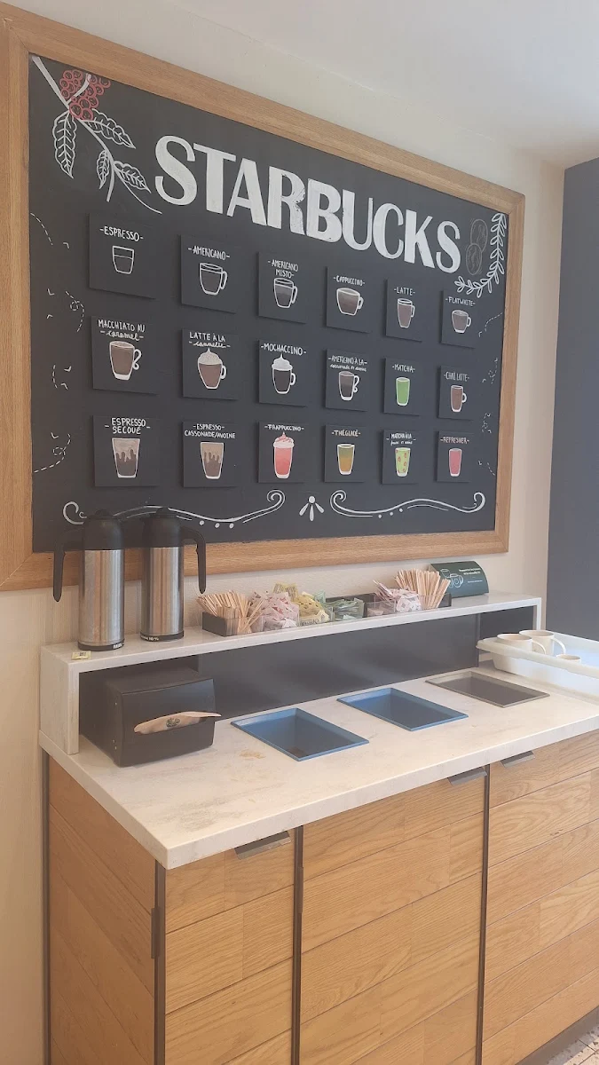 Menu, Starbucks Coffee Company
