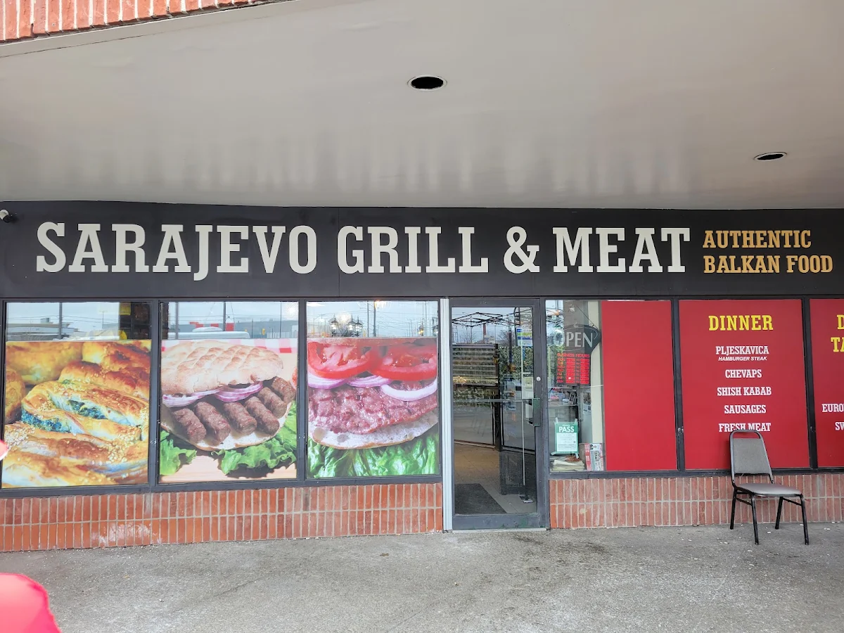 Menu, Sarajevo Grill & Meat