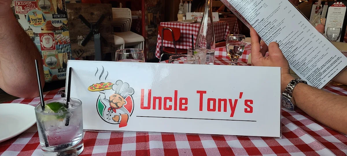 Menu, Uncle Tony's