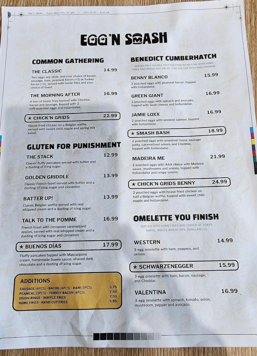 Menu photo 1