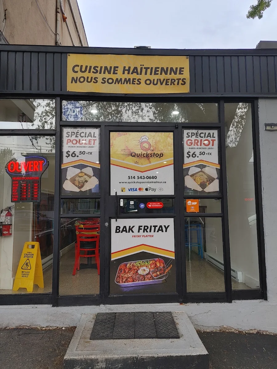 Menu, Quickstop