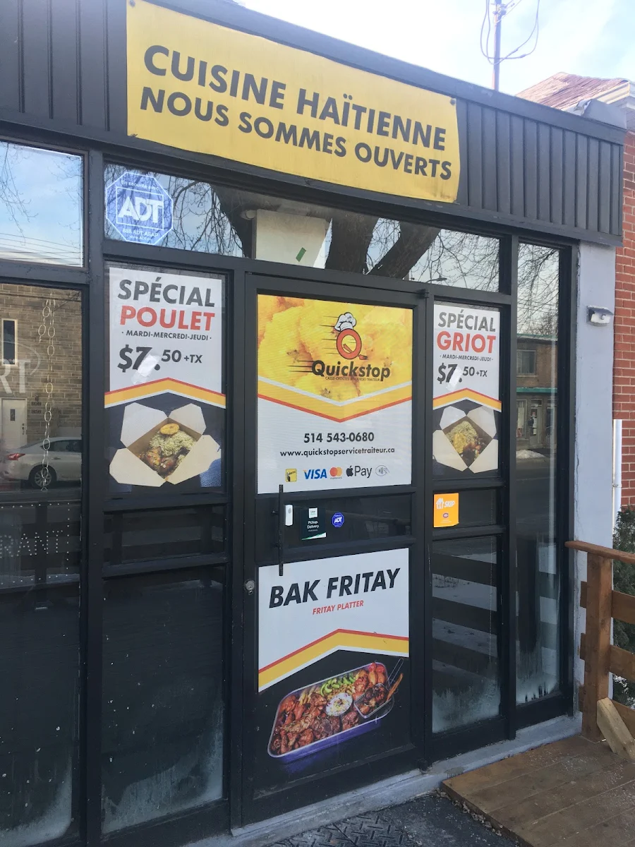 Menu, Quickstop