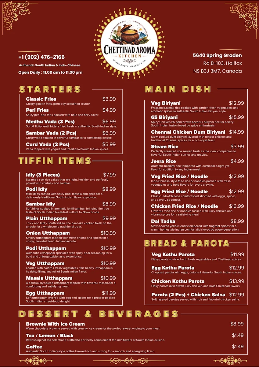 Menu photo 1