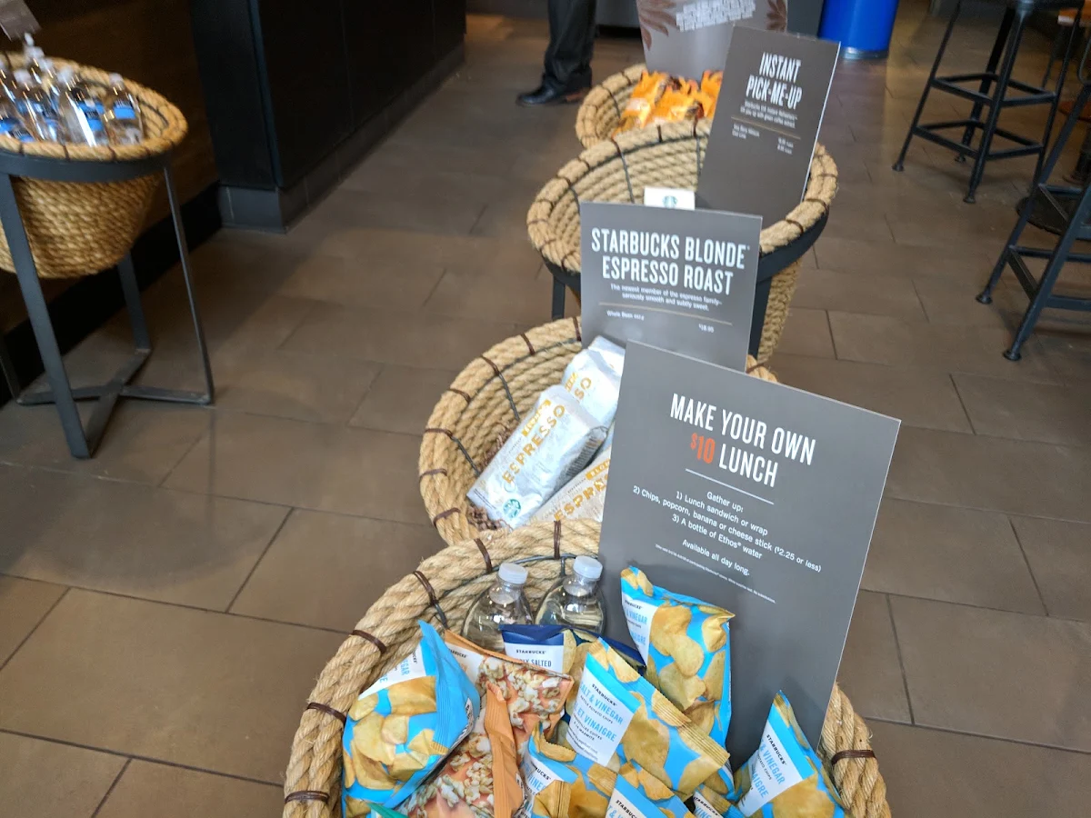 Menu, Starbucks Coffee Company