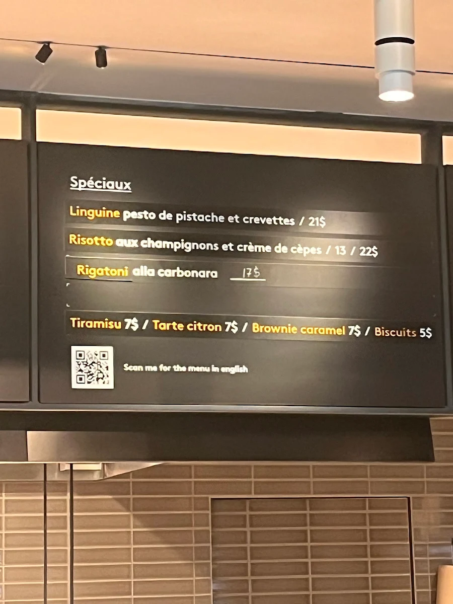 Menu, Il Miglio