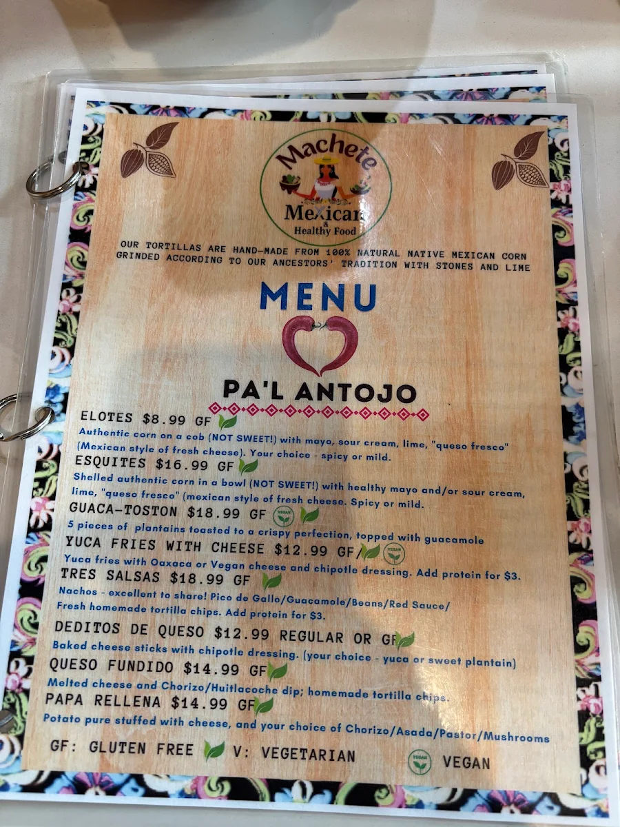 Menu photo 1