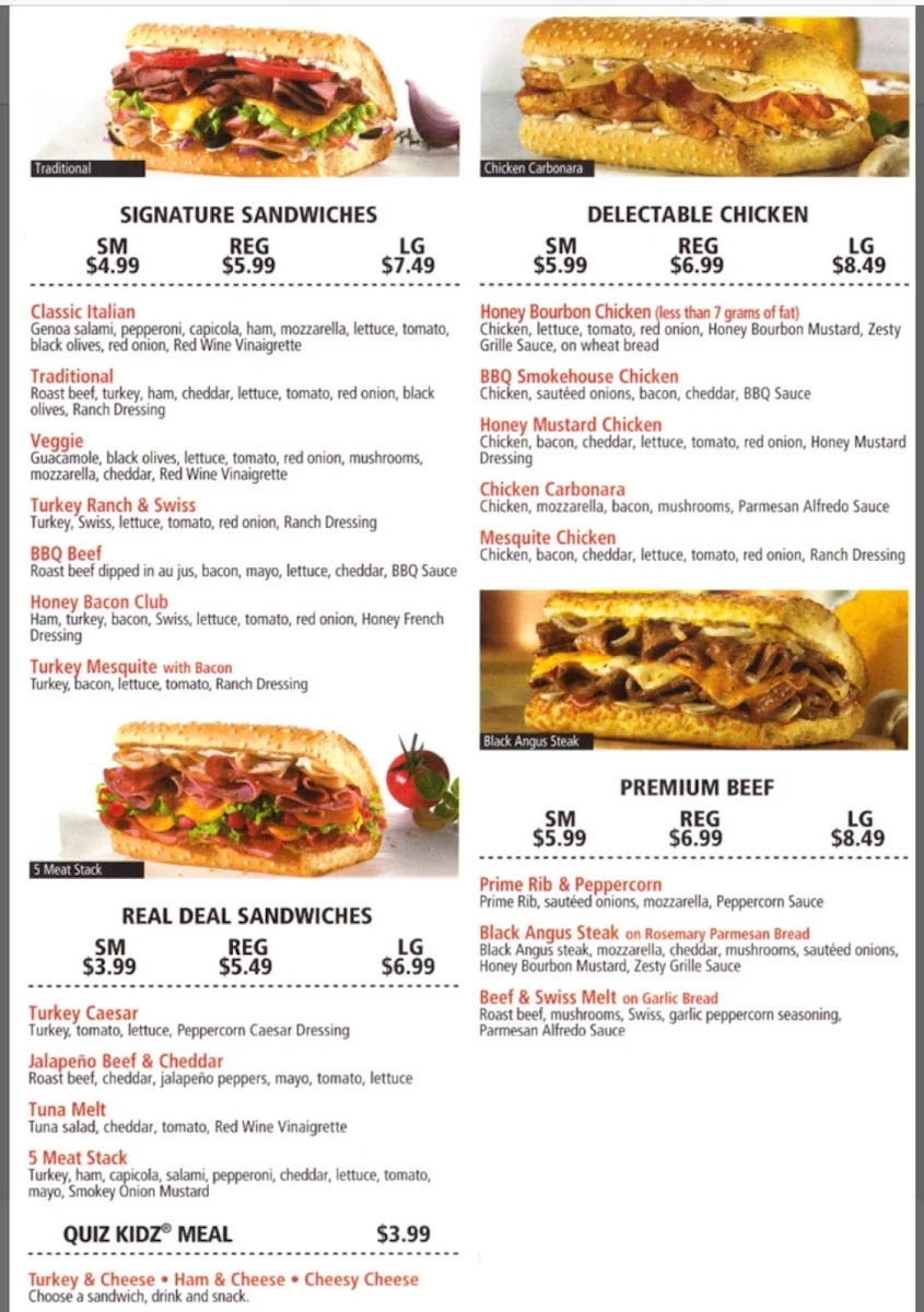 Menu photo 1