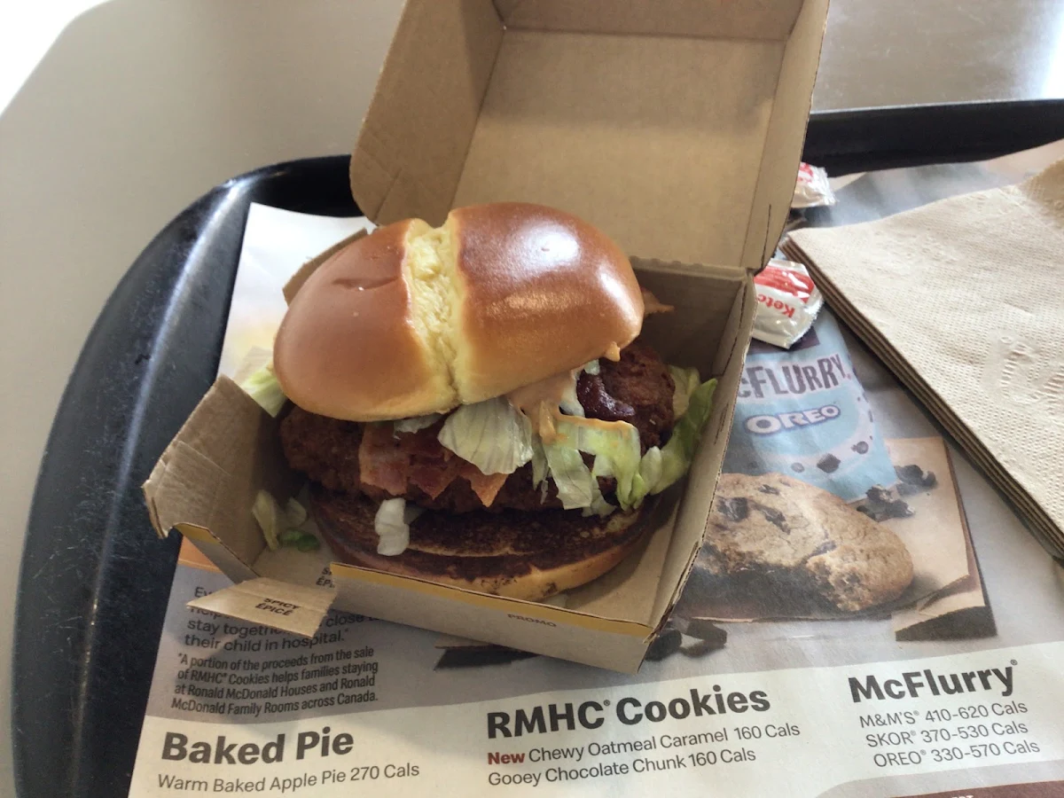 Menu, McDonald's