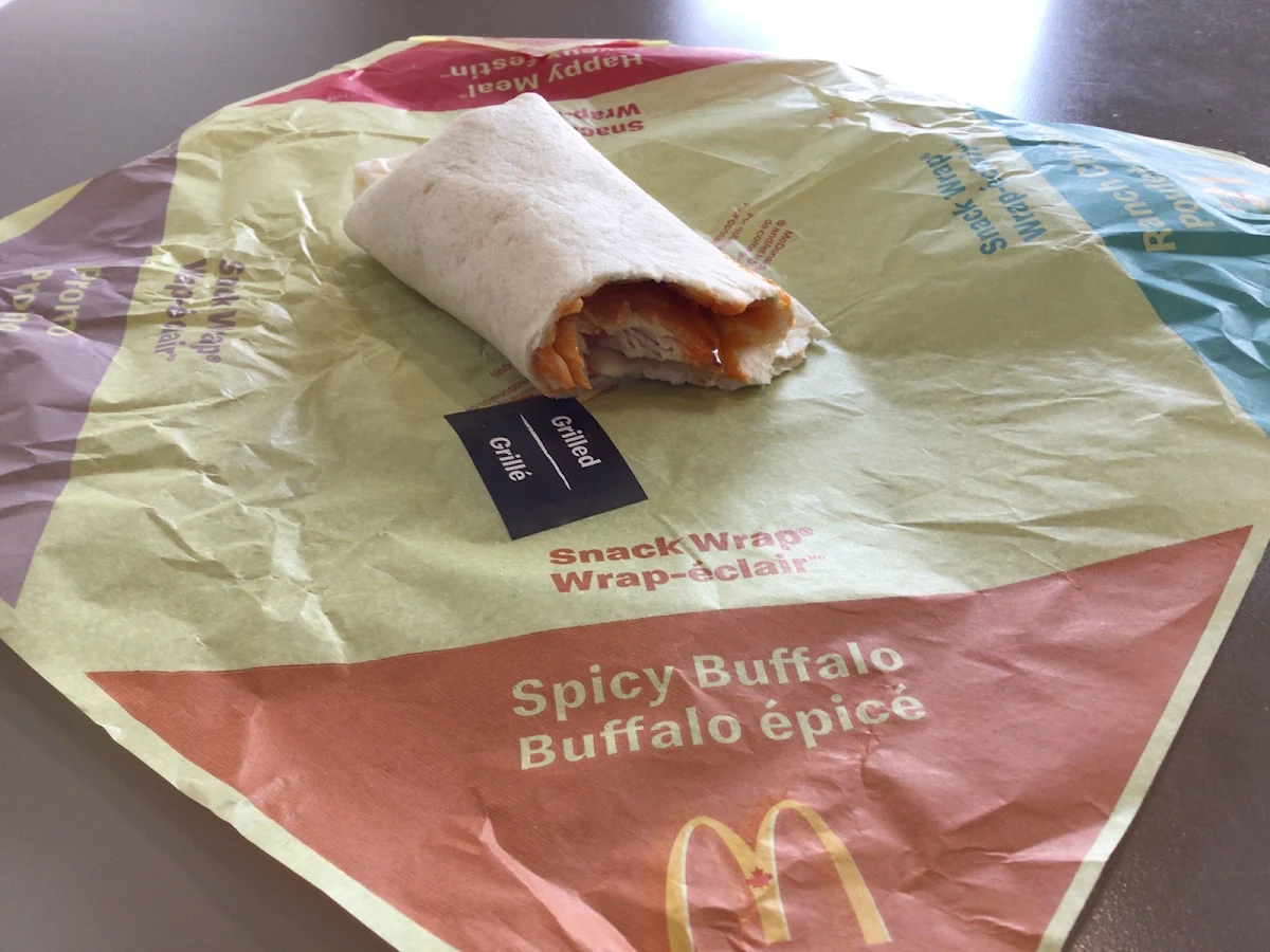Menu, McDonald's