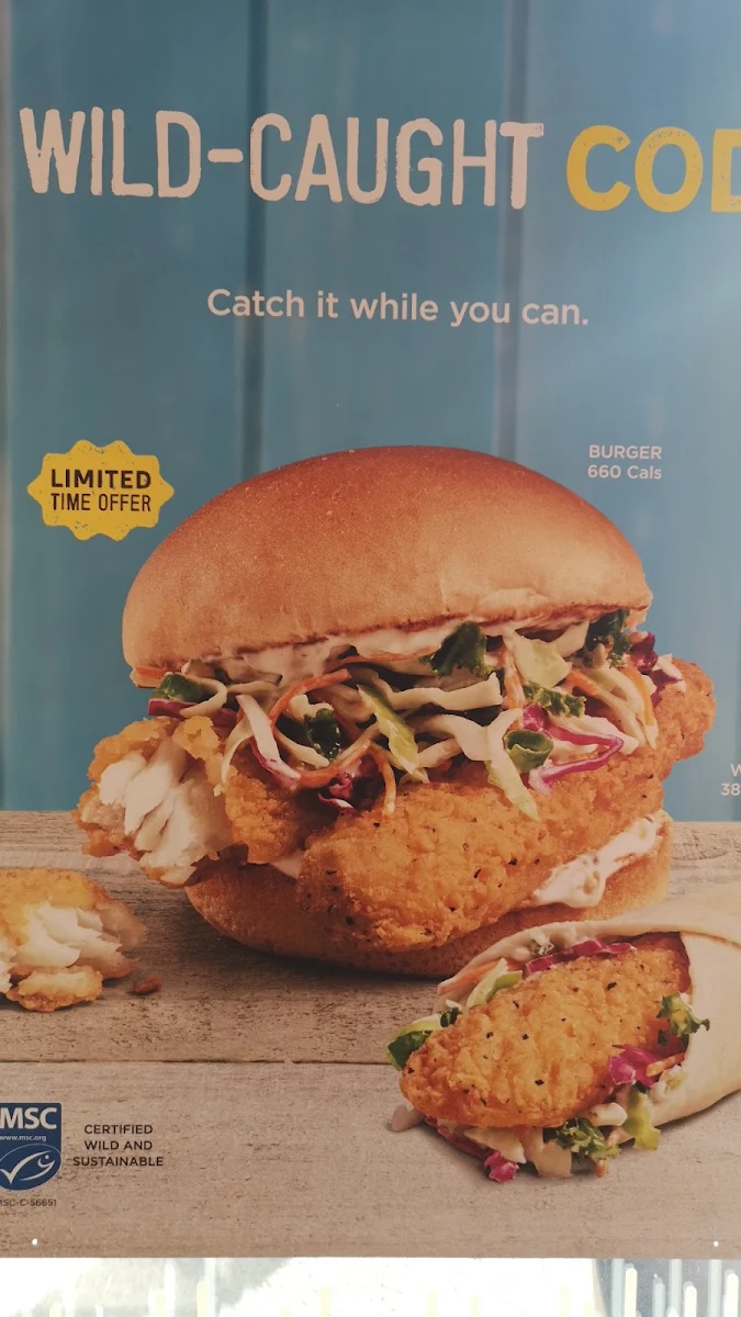 Menu, A&W Canada