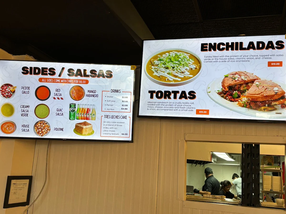 Menu, Habanero