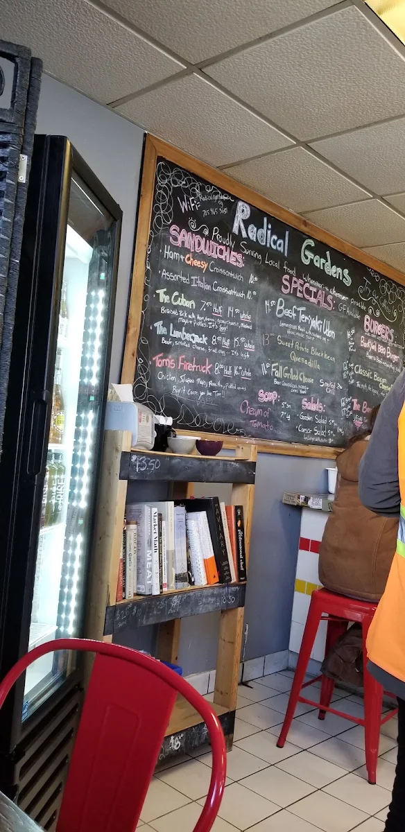 Menu, Radical Gardens