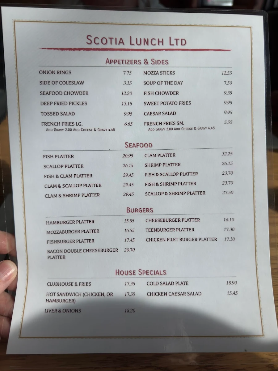 Menu photo 1