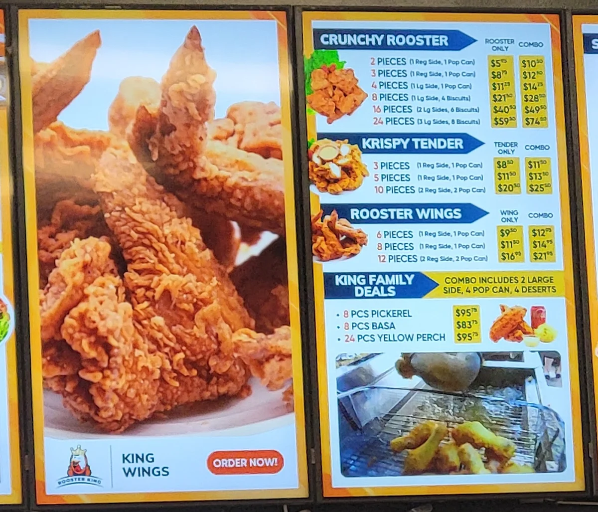 Menu, Presotea Chatham - Hello Banh Mi - Rooster King