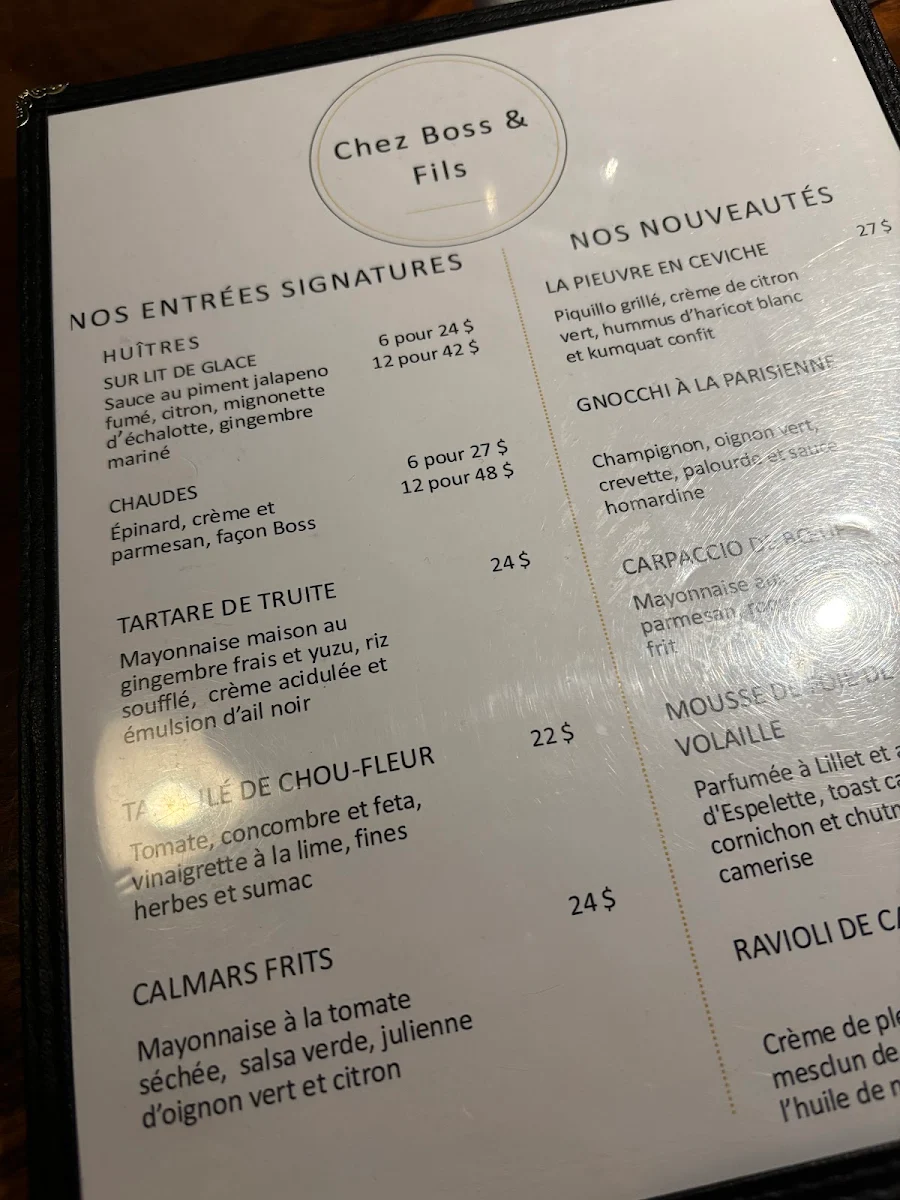 Menu photo 1