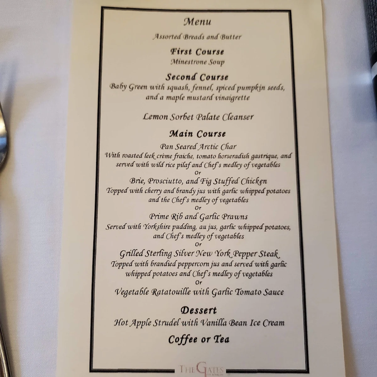Menu photo 1