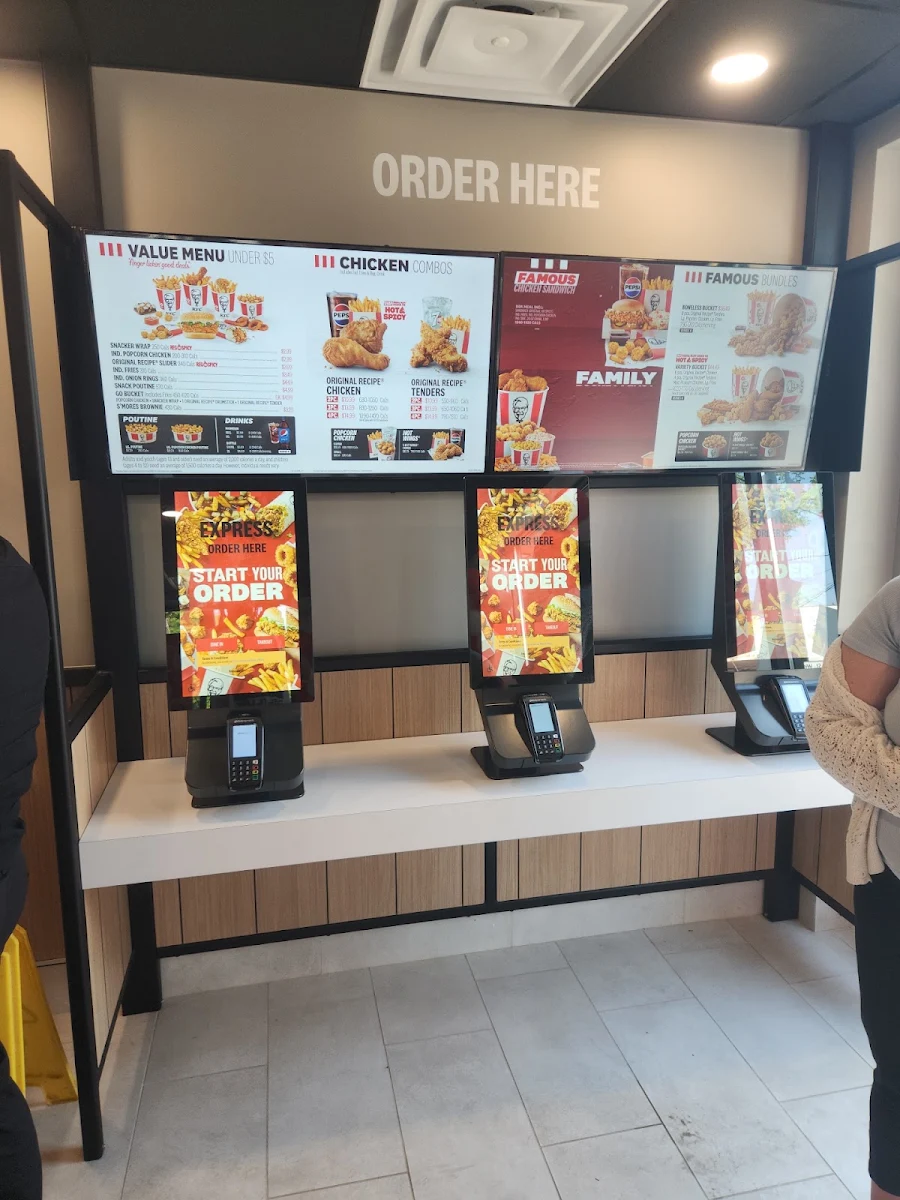 Menu, KFC