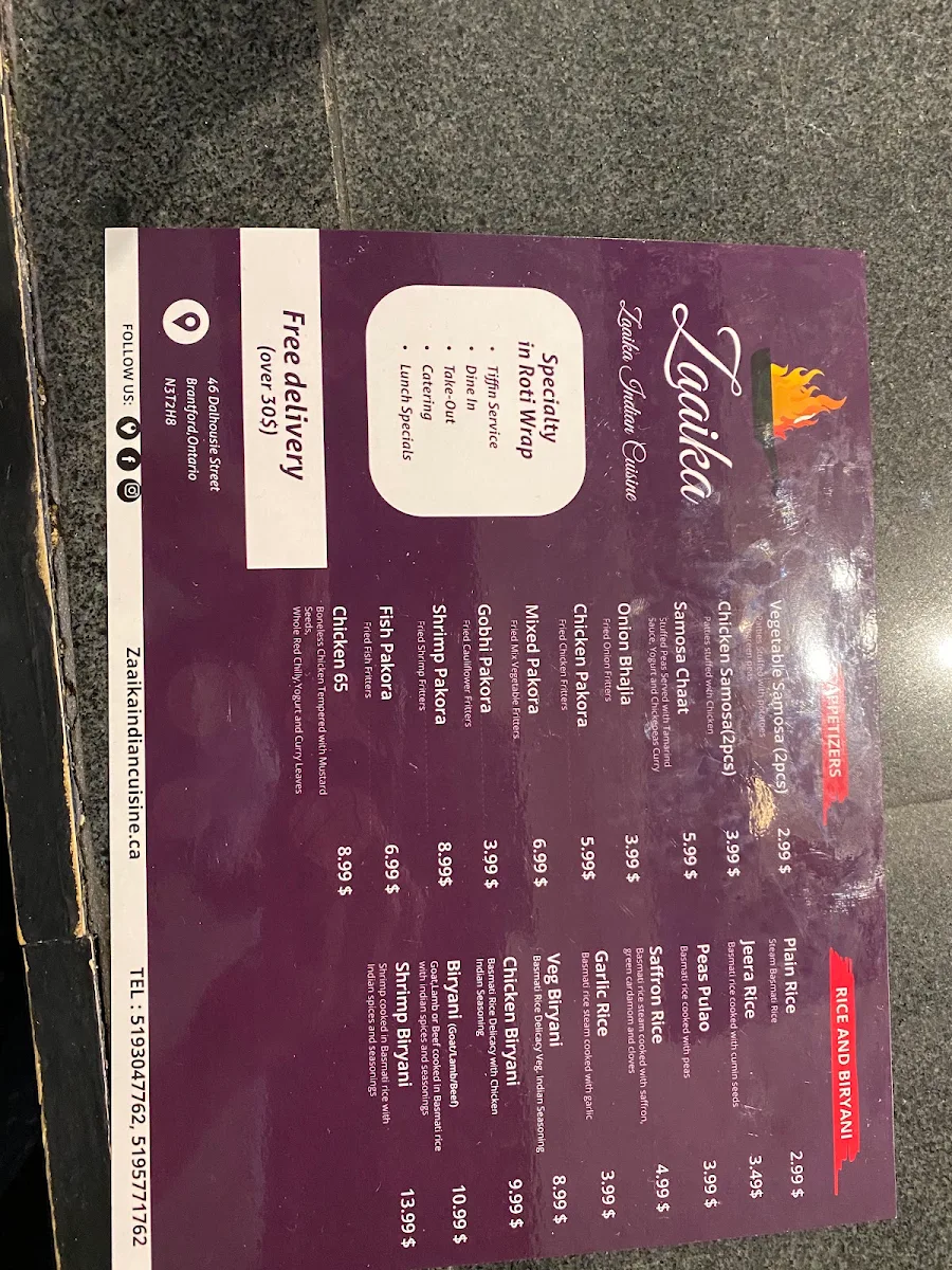 Menu photo 2