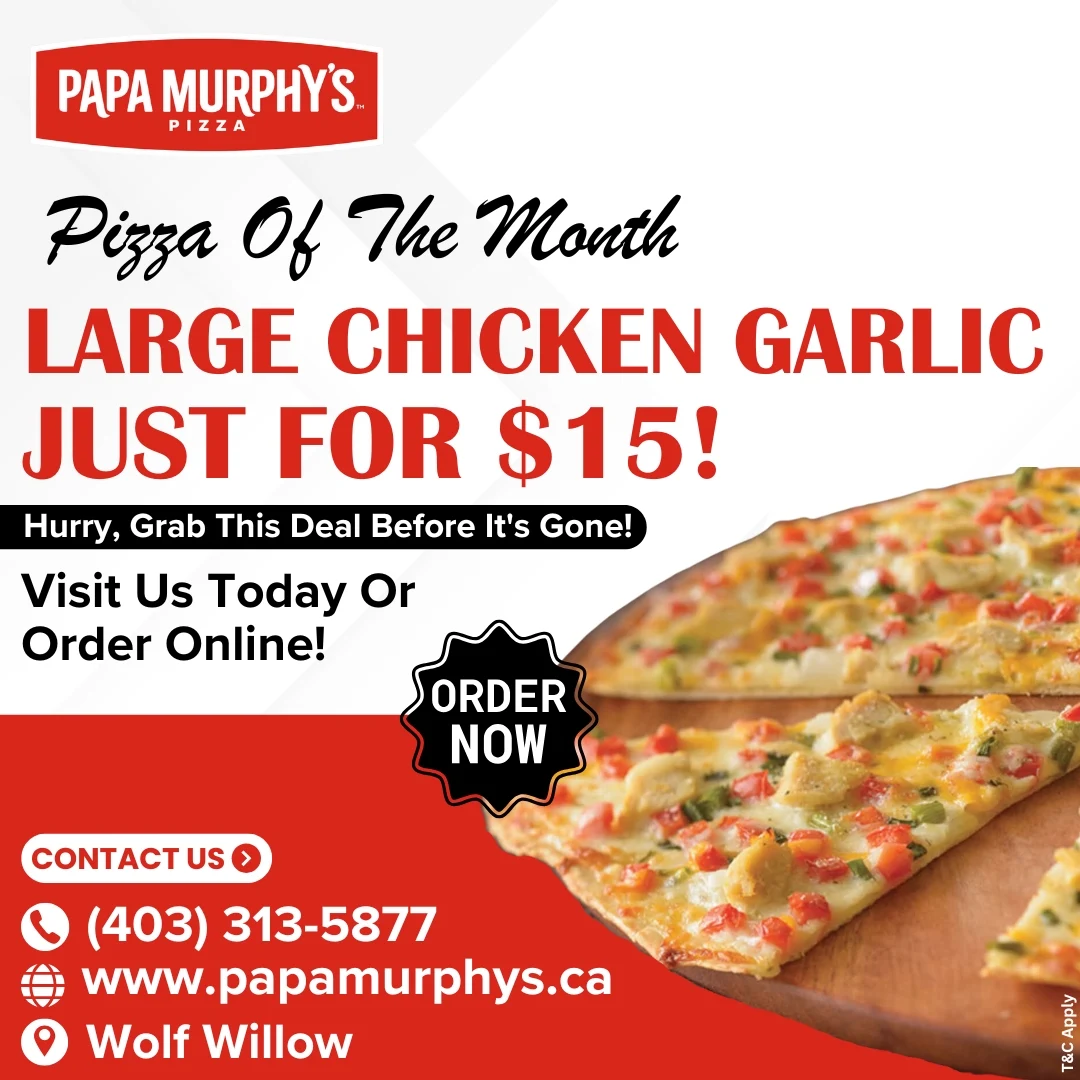 Menu, Papa Murphy's Pizza
