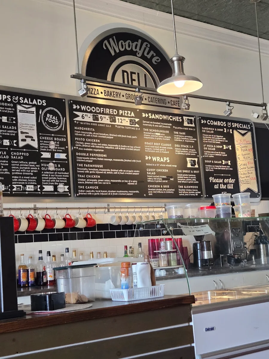 Menu, Woodfire Deli