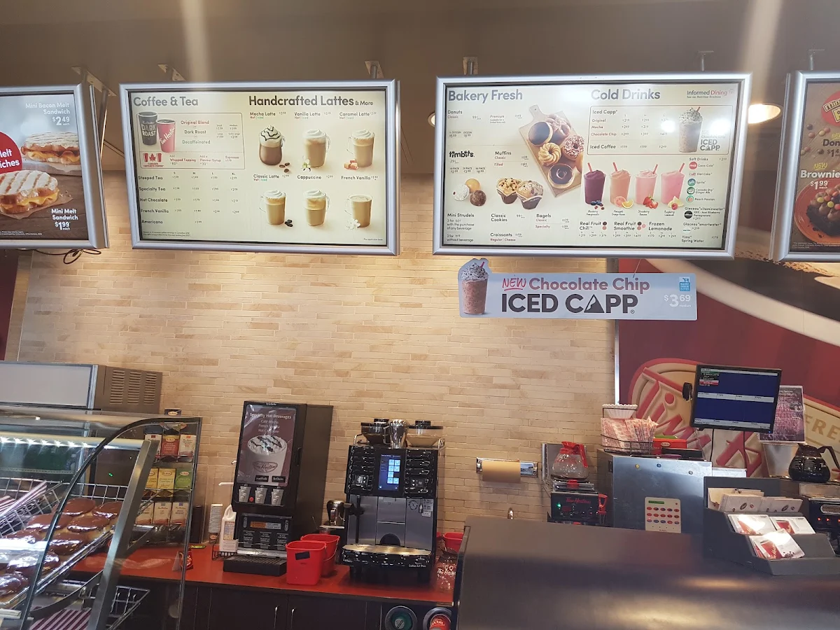 Menu, Tim Hortons