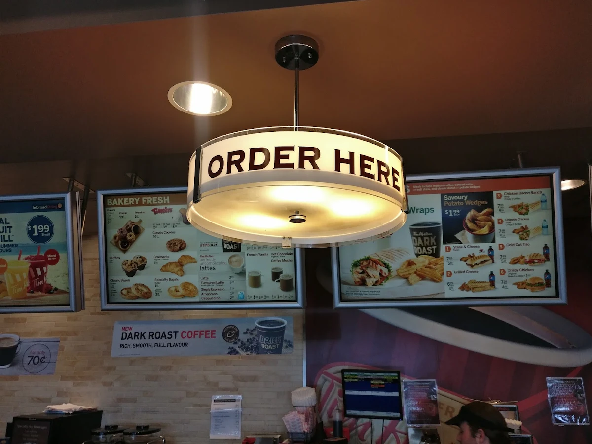 Menu, Tim Hortons