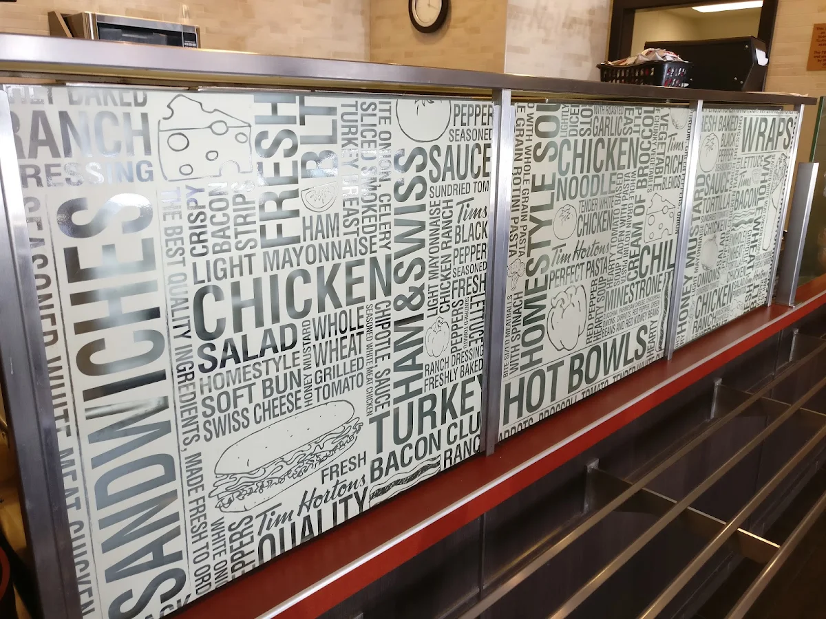 Menu, Tim Hortons