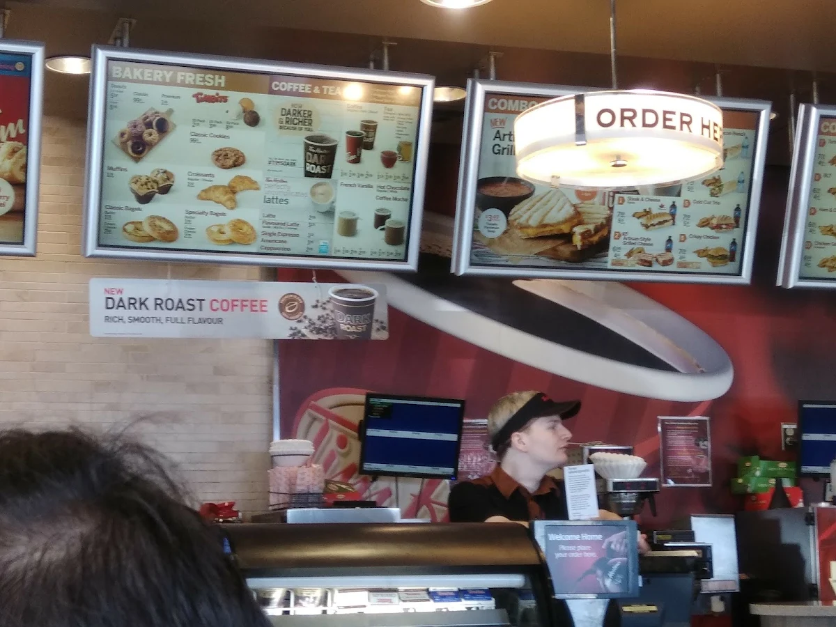 Menu, Tim Hortons
